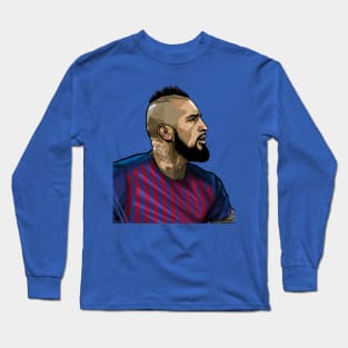 Vidal Chilean midfielder Long Sleeve T-Shirt